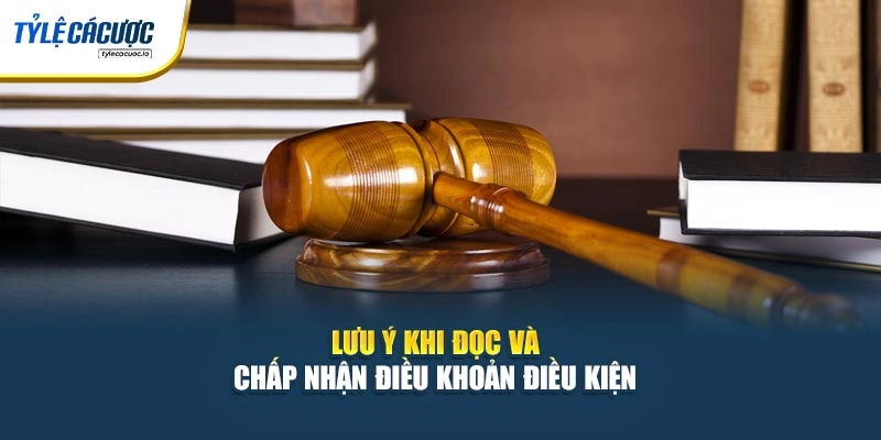 Lưu ý khi đọc và chấp nhận điều khoản điều kiện 