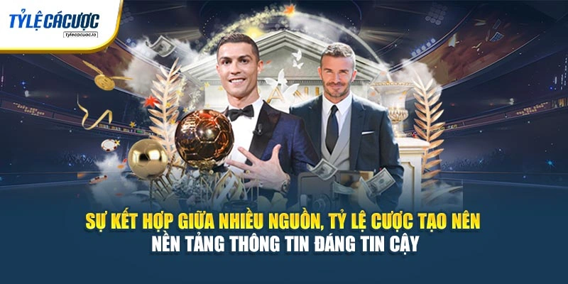 Sự kết hợp giữa nhiều nguồn, tỷ lệ cược tạo nên nền tảng thông tin đáng tin cậy