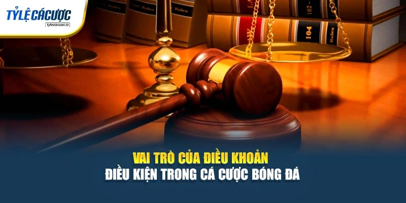 Vai trò của điều khoản điều kiện trong cá cược bóng đá