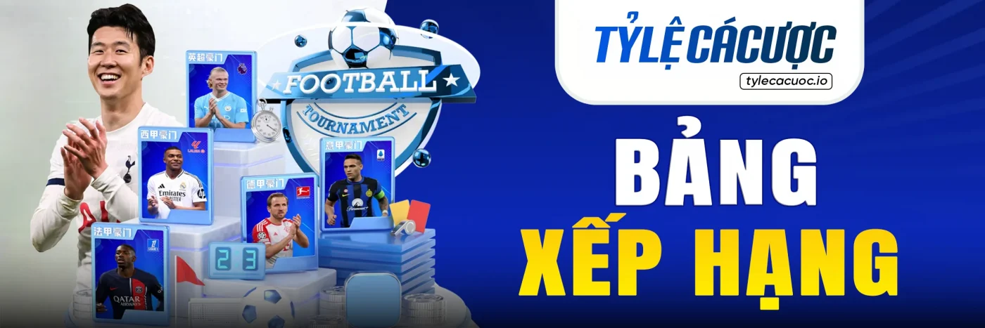 Bảng xếp hạng bóng đá