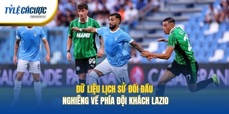 Dữ liệu lịch sử đối đầu nghiêng về phía đội khách Lazio