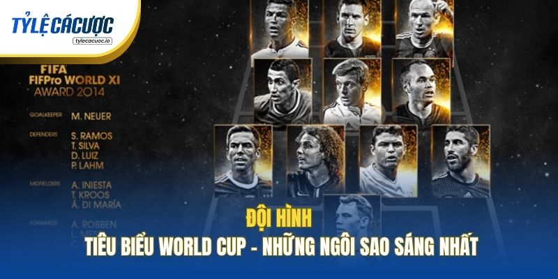 Đội Hình Tiêu Biểu World Cup - Những Ngôi Sao Sáng Nhất