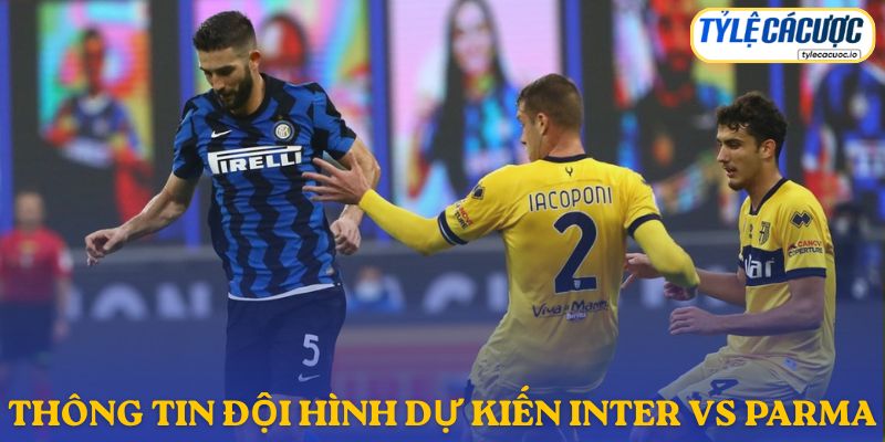 Thông tin đội hình dự kiến Inter vs Parma